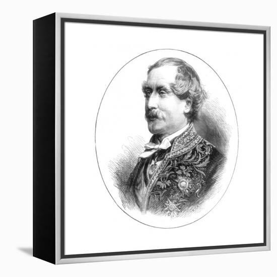 Count De Jarnac, French Ambassador in London, 1875-R&E Taylor-Framed Premier Image Canvas