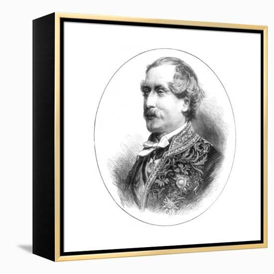 Count De Jarnac, French Ambassador in London, 1875-R&E Taylor-Framed Premier Image Canvas