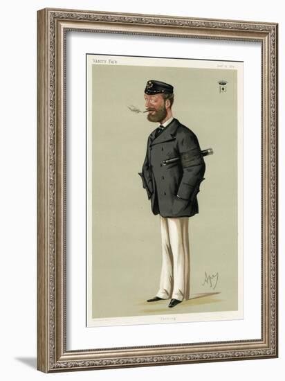 Count Edward Batthyany, Vanity Fair-Carlo Pellegrini-Framed Art Print