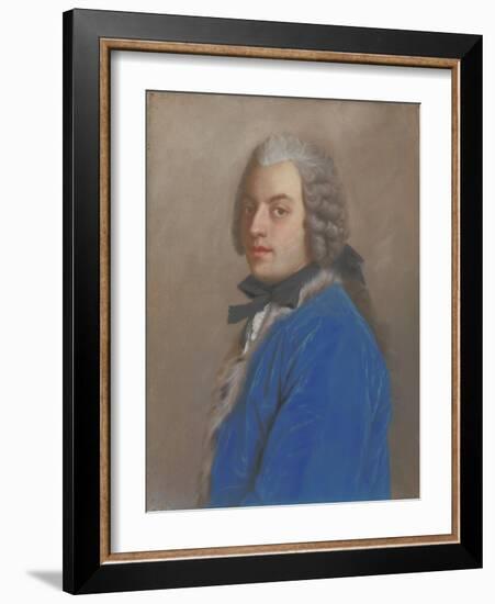 Count Francesco Algarotti, 1745 (Pastel on Vellum)-Jean-Etienne Liotard-Framed Giclee Print