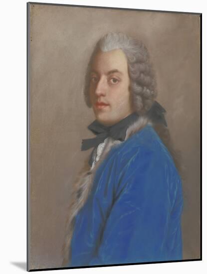 Count Francesco Algarotti, 1745 (Pastel on Vellum)-Jean-Etienne Liotard-Mounted Giclee Print