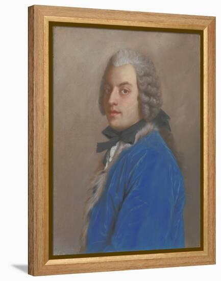 Count Francesco Algarotti, 1745 (Pastel on Vellum)-Jean-Etienne Liotard-Framed Premier Image Canvas