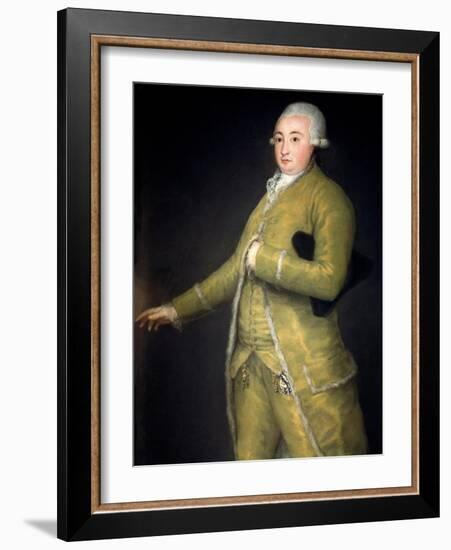 Count Francois De Cabarrus (Francisco De Cabarrus, 1752-1810), Financier and Economist, Founder of-Francisco Jose de Goya y Lucientes-Framed Giclee Print