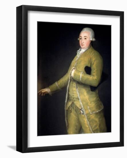 Count Francois De Cabarrus (Francisco De Cabarrus, 1752-1810), Financier and Economist, Founder of-Francisco Jose de Goya y Lucientes-Framed Giclee Print