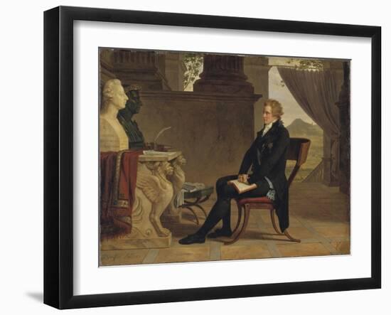 Count Gustav Mauritz Armfelt in Florence, 1793-Louis Gauffier-Framed Giclee Print