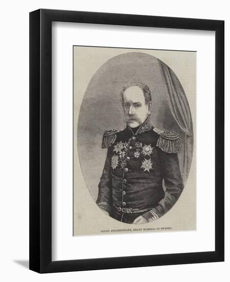 Count Gyldenstolpe, Grand Marshal of Sweden-null-Framed Giclee Print