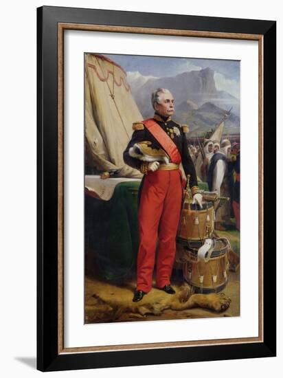 Count Jacques-Louis-Cesar-Alexandre De Randon (1795-1871) Marshal of France, 1857 (Oil on Canvas)-Emile Jean Horace Vernet-Framed Giclee Print