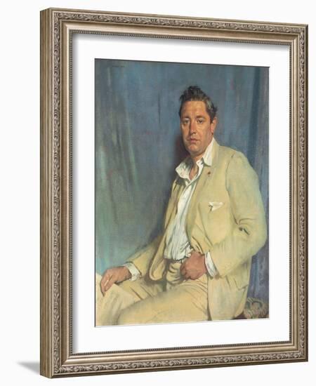 Count John Mccormack (1884-1945), 1923-Sir William Orpen-Framed Giclee Print