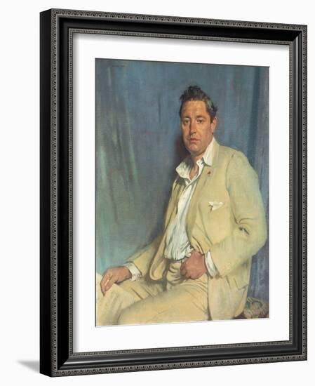 Count John Mccormack (1884-1945), 1923-Sir William Orpen-Framed Giclee Print