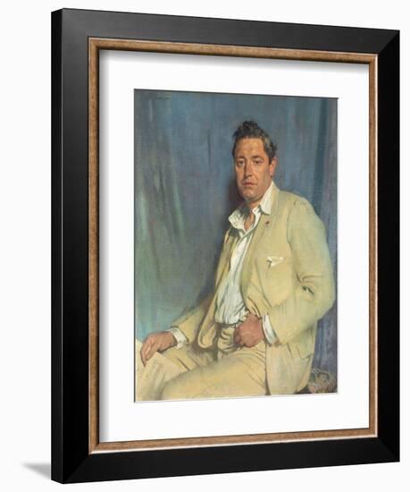 Count John Mccormack (1884-1945), 1923-Sir William Orpen-Framed Giclee Print