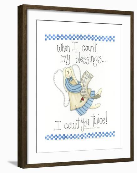 Count My Blessings-Debbie McMaster-Framed Giclee Print