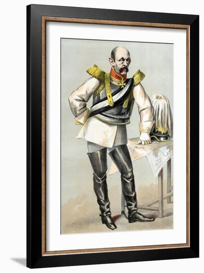 Count Otto Von Bismarck, Prusso-German Statesman, 1870-null-Framed Giclee Print