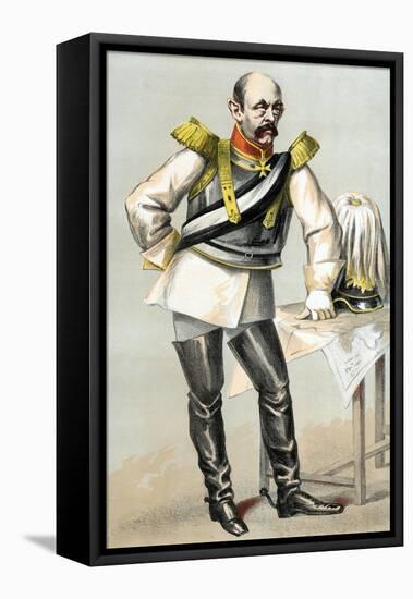 Count Otto Von Bismarck, Prusso-German Statesman, 1870-null-Framed Premier Image Canvas