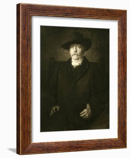 Count Otto von Bismarck-Franz Seraph von Lenbach-Framed Giclee Print