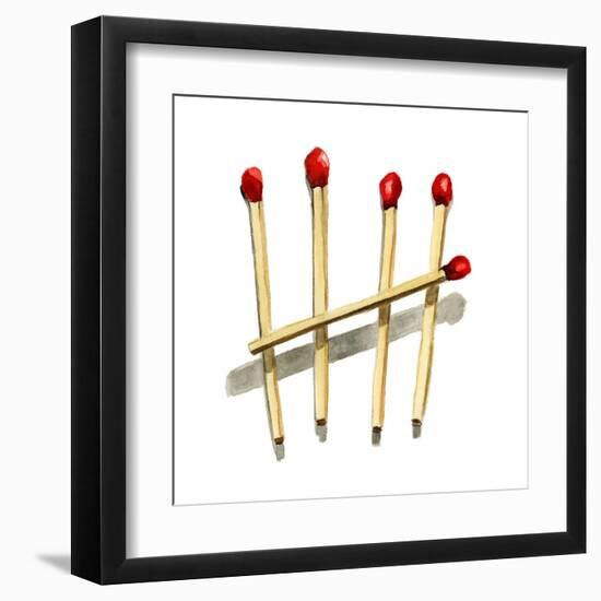 Count to five-Stacy Milrany-Framed Art Print