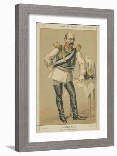 Count Von Bismarck-Schoenausen-James Tissot-Framed Giclee Print