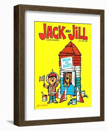 Countdown - Jack and Jill, July 1965-Lee de Groot-Framed Giclee Print