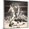 Counted Out, 1921-George Wesley Bellows-Mounted Giclee Print