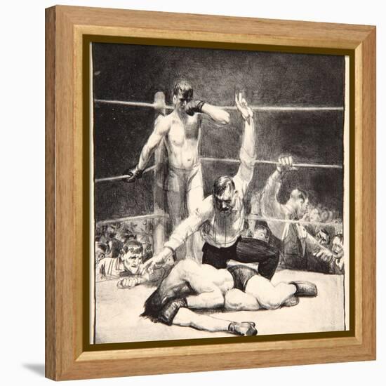 Counted Out, 1921-George Wesley Bellows-Framed Premier Image Canvas