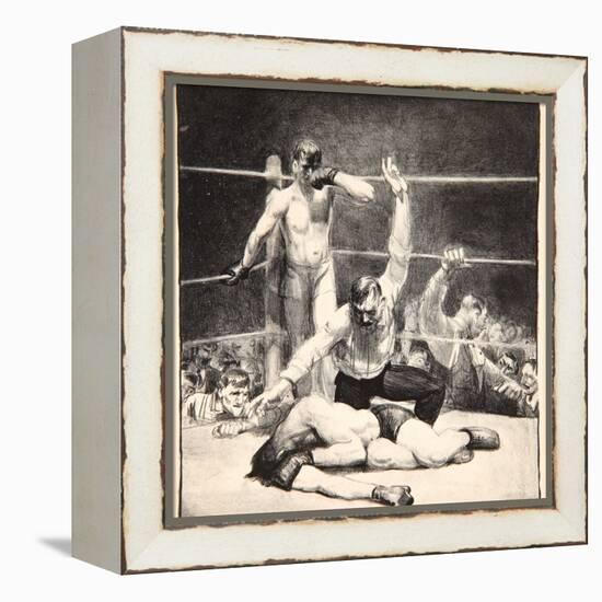 Counted Out, 1921-George Wesley Bellows-Framed Premier Image Canvas