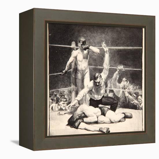 Counted Out, 1921-George Wesley Bellows-Framed Premier Image Canvas