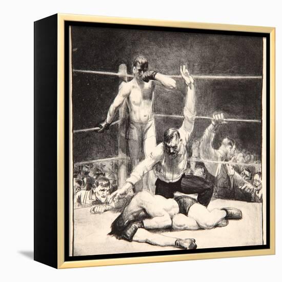 Counted Out, 1921-George Wesley Bellows-Framed Premier Image Canvas