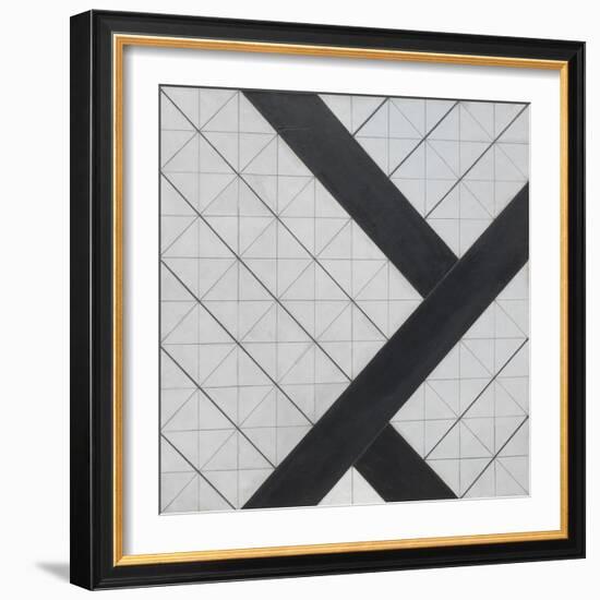 Counter-Composition VI-Theo Van Doesburg-Framed Giclee Print