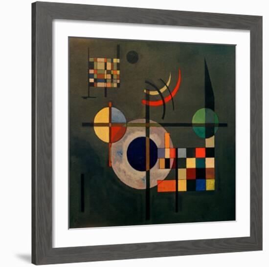 Counterweights, 1926-Wassily Kandinsky-Framed Giclee Print