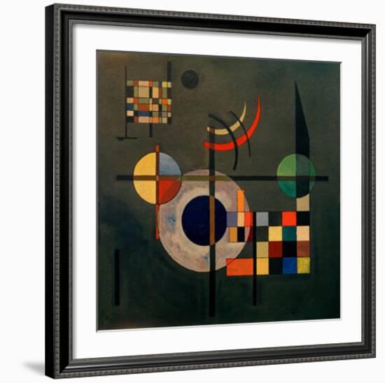 Counterweights, 1926-Wassily Kandinsky-Framed Giclee Print