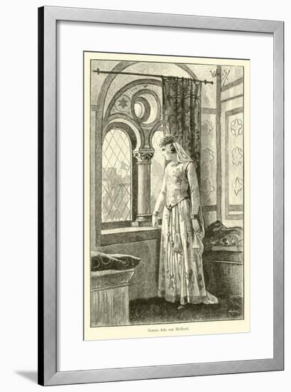 Countess Ada of Holland-Willem II Steelink-Framed Giclee Print