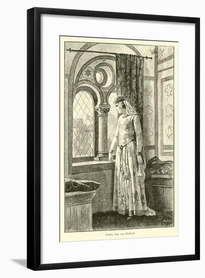Countess Ada of Holland-Willem II Steelink-Framed Giclee Print