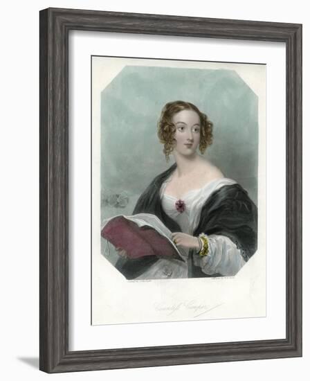 Countess Cowper, C1865-1890-John Hayter-Framed Premium Giclee Print