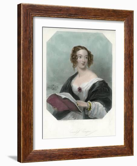 Countess Cowper, C1865-1890-John Hayter-Framed Premium Giclee Print