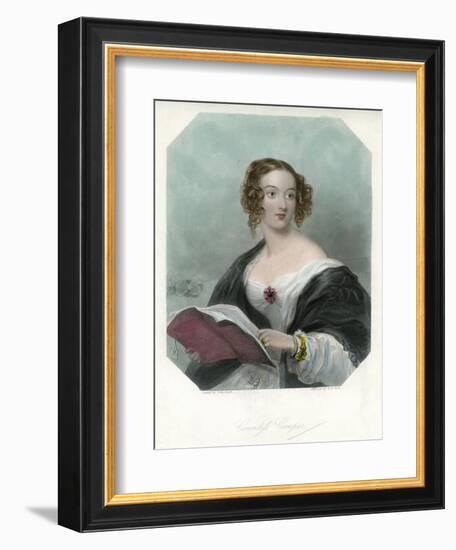 Countess Cowper, C1865-1890-John Hayter-Framed Giclee Print