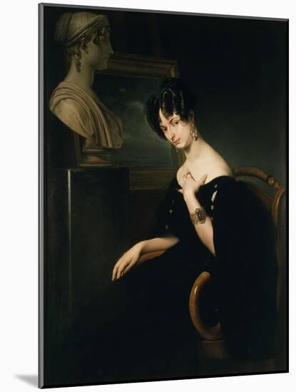 Countess Cristina Barbiano de Belgioioso-Francesco Hayez-Mounted Giclee Print
