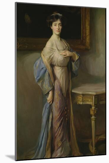 Countess Fitzwilliam, Wife of the 7Th Earl Fitzwilliam, 1911-Philip Alexius De Laszlo-Mounted Giclee Print