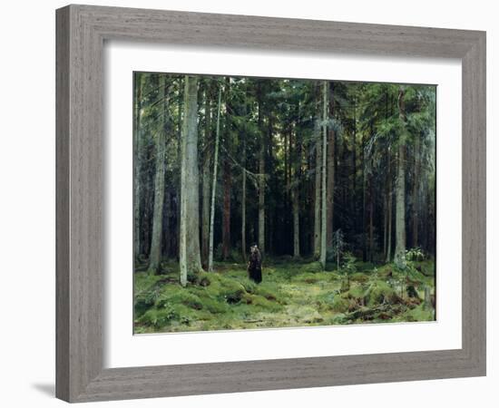 Countess Mordvinov's Forest, 1891-Ivan Ivanovitch Shishkin-Framed Giclee Print