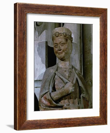 Countess Reglindis, Donor Figure from the West Choir-null-Framed Giclee Print