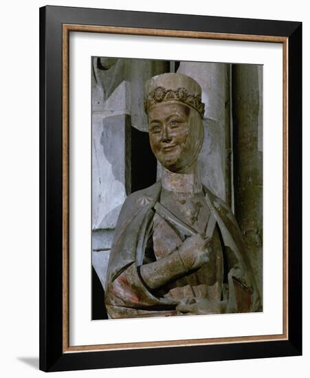 Countess Reglindis, Donor Figure from the West Choir-null-Framed Giclee Print