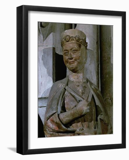 Countess Reglindis, Donor Figure from the West Choir-null-Framed Giclee Print