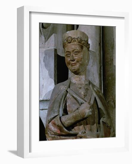 Countess Reglindis, Donor Figure from the West Choir-null-Framed Giclee Print