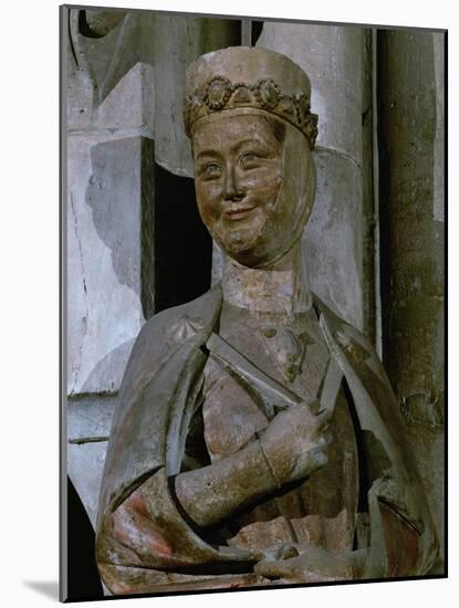 Countess Reglindis, Donor Figure from the West Choir-null-Mounted Giclee Print