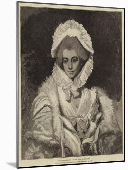 Countess Spencer-Sir Joshua Reynolds-Mounted Giclee Print