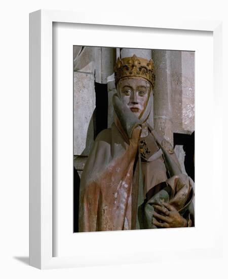 Countess Uta, Detail of Head, 13th Century-null-Framed Giclee Print