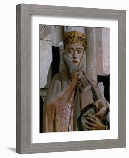 Countess Uta, Detail of Head, 13th Century-null-Framed Giclee Print