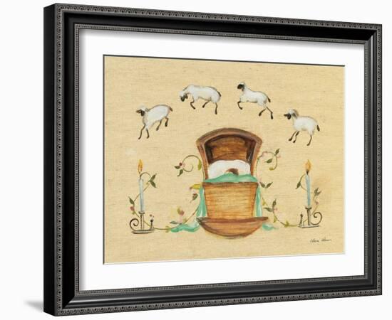 Counting Sheep II-Cheri Blum-Framed Art Print