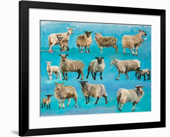 Counting Sheep-Alex Williams-Framed Giclee Print