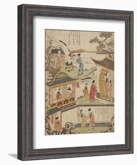 Counting Song of the Twelve Months in the Tune of the Tea Picker’S Song-null-Framed Art Print