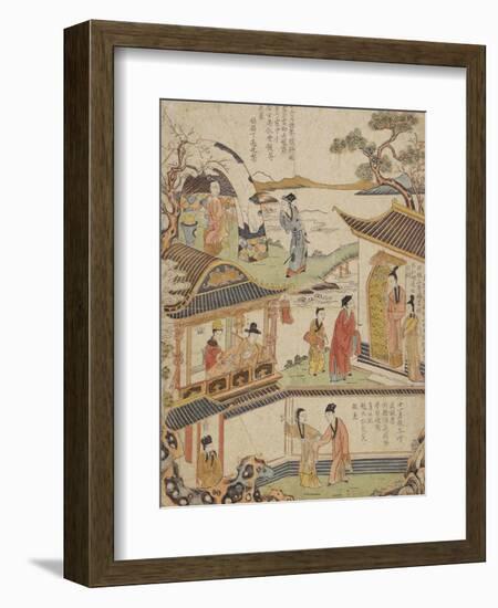 Counting Song of the Twelve Months in the Tune of the Tea Picker’S Song--Framed Art Print