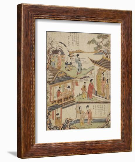 Counting Song of the Twelve Months in the Tune of the Tea Picker’S Song-null-Framed Art Print